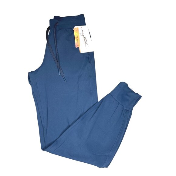 X By Gottex Spandex Daily Joggers Navy Blue XS - Picture 6 of 13